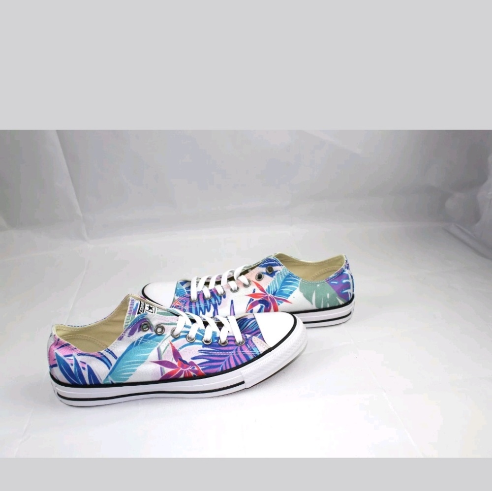 Converse CTAS Ox Round Toe Canvas Sneakers 155396F